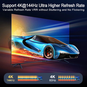 8K60Hz HDMI 2.<strong>1</strong> <strong>Switch</strong> <strong>4</strong> in <strong>1</strong> Out with Audio Extractor ARC EARC 3.5mm Audio Out Dolb-y Digital EDID for SONOS PS5 Xbox NVIDI