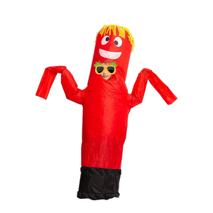 Şişme kostüm yetişkin tüp adam havaya uçurmak kıyafet tuhaf sallayarak kol temalı partiler için şişme takım elbise - Product Image 4