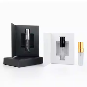 Hot sale 2ml 3ml 5ml <strong>10ml</strong> Mini <strong>Empty</strong> Sample Vials Atomizer Spray Bottle clear Glass Perfume Bottle With Paper <strong>Box</strong> and Printing - Product Image 1