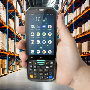 Android PDA Data Collector Terminal 2D Escáner de código de barras Mindeo M40 IP68 4 pulgadas 4G LTE Handhelds WiFi NFC para logística