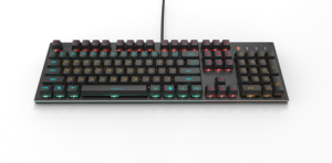Teclas ABS retroiluminadas RGB de tamaño completo personalizadas, teclado para juegos con cable, Teclado mecánico para ordenador - Product Image 2