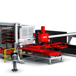<strong>Automatic</strong> Storage System with Metal Plate Gantry <strong>Loading</strong> <strong>Unloading</strong> Robot Used in Steel and Cabinets Production Line - Product Image 1