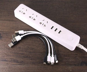 Cantell สาย Usb ขนาดเล็กยาว0.2ม.,สายไฟธนาคารพลังงานสั้น20ซม. V8 Usb สายชาร์จเร็วสำหรับแอนดรอยด์