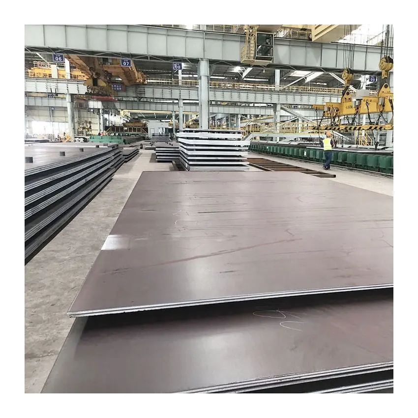 Placas de aço carbono suave chapa plana de aço fundido ASTM A36 4x8 de 6 mm de espessura