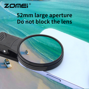 Filtro Universal Circular Polarizador Lente Filtro Teléfono celular Lente Accesorio Kit Incluye CPL Lente y Clip 52mm CPL - Product Image 2