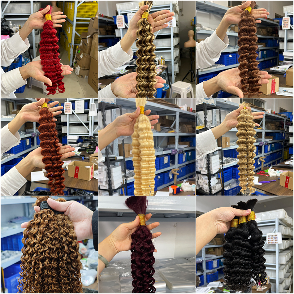 Cheveux humains en vrac