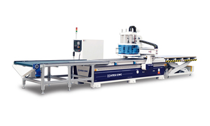 Vendita in fabbrica quattro mandrini completamente automatico carico e scarico ATC Router macchina di CNC facile da usare ecologico