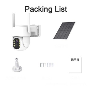10.1 Inch LCD <strong>Monitoring</strong> Screen 4*4MP Solar WiFi Transmission CCTV <strong>Camera</strong> Night Vision Security <strong>System</strong> Cloud 4G Sim Card NVR - Product Image 6