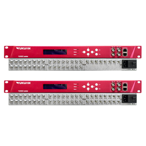 YUK800-4 8-24通道调谐器至IP ASI传输调制器FTA DVB-S2 dvb-c DVB-T ATSC ISDBT调谐器至IP ASI有线电视数字调制器 - Product Image 1