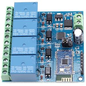 12V 4CH Fernbedienung schalter Relais modul für Android Mobile Motor LED Licht DIY Electronic Kit - Product Image 3