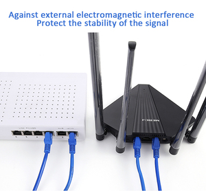สายเคเบิลอีเธอร์เน็ตความเร็วสูง Rj45 Cat6สายแพทช์ Utp สายเคเบิลเครือข่าย Cat6 24awg - Product Image 6