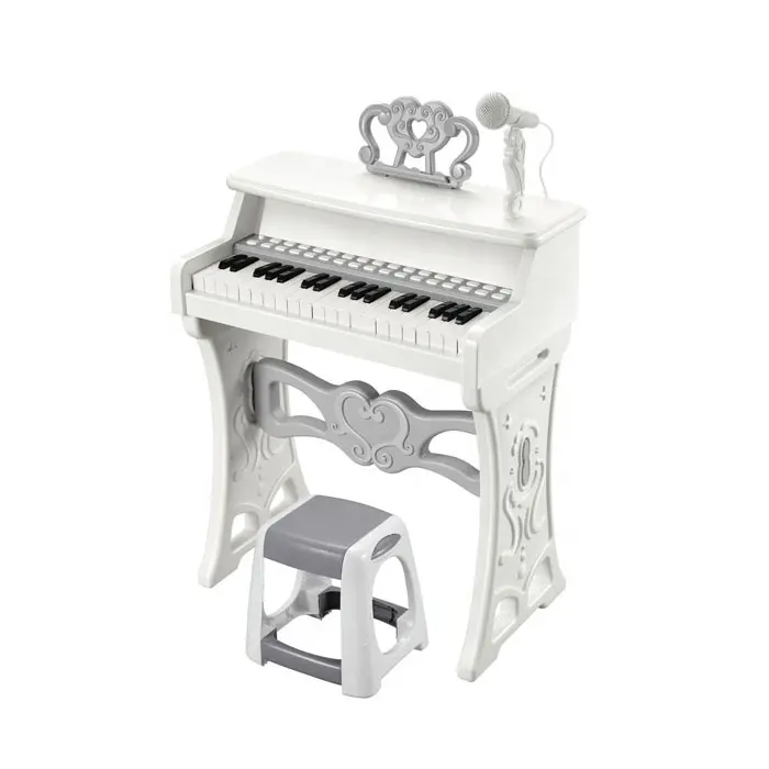 Instrument de musique éducatif pour enfant, Microphone de Piano Intelligent, jouets d'orgue électronique, 21 pièces