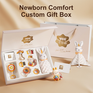 新生儿婴儿礼品套装婴幼儿益智玩具趣味学习活动新生儿礼品盒 - Product Image 6