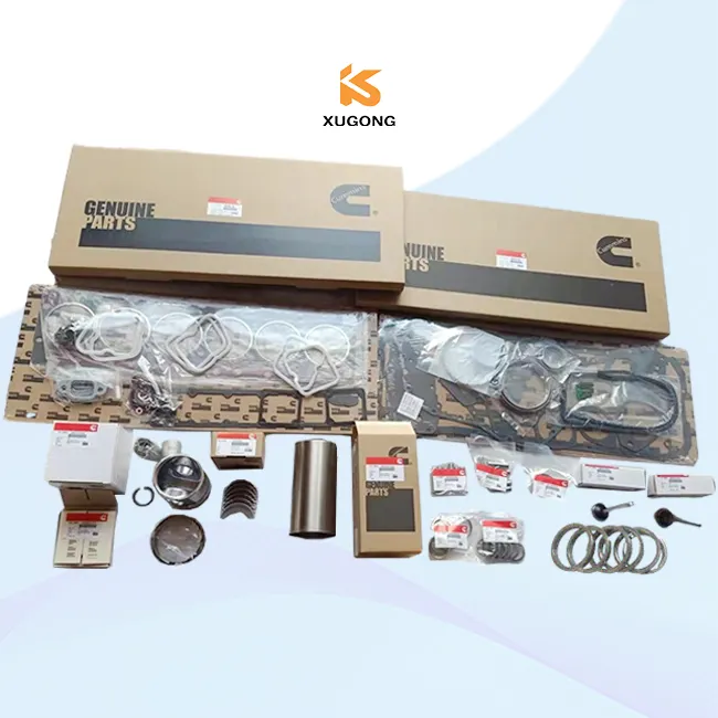 Cummins Motor Onderdelen Zuiger 3096680 4089865 Voering Kits 5290937 Revisie Kit Volledige Pakking Voor Echte Cummins Motoronderdelen