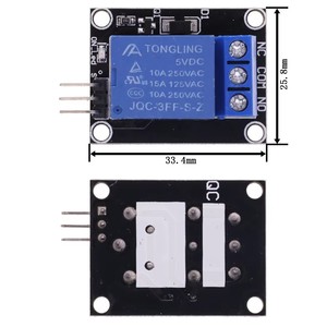 KY-019 5V Ein 1-Kanal-Relaismodul-Platinenabschirmung für PIC AVR DSP ARM für Arduino-Relais