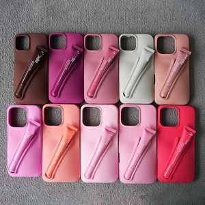 For <strong>Rhode</strong> Phone case with Lip Gloss High-grade Carton Packaging for iPhone 16 Pro <strong>Max</strong> for <strong>Rhode</strong> Lip Gloss case