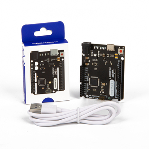 Scheda di sviluppo microcontrollore ACEBOTT Leonardo R3 con Kit cavo USB per progetto Arduino
