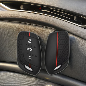 For <strong>MG</strong> Silicone Remote Car <strong>Key</strong> Fob Case Cover Keychain Holder <strong>Key</strong> Caps <strong>ZS</strong> HS GT MG4 MG5 MG6 Plus VE ZX EHS EZS 2022 -2024 - Product Image 6
