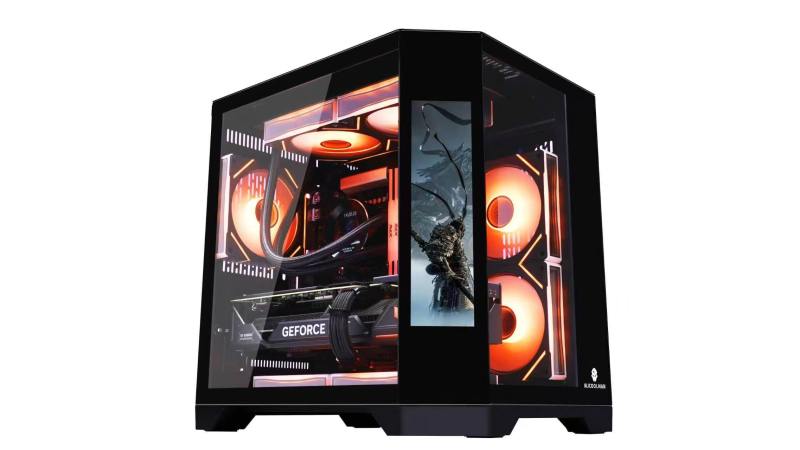 Black mini screen