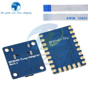 Sıfır ahududu Pi için TZT RP2040-Tiny geliştirme devre kartı modülü rpraspberry PICO USB tip C arayüzü 264KB SRAM 2MB flaş Arduino için