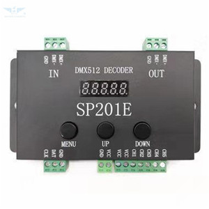 201E DC5V-24V SPI сигнала DMX512 Декодер контроллер 1024 пикселей - Product Image 1