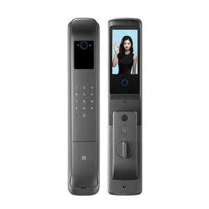 MINGMEN Visual Camera Remote Unlocking Front Door APP Lock Automatic Finger Vein Screened Push Pull Smart Door Lock with Camera - Product Image 1