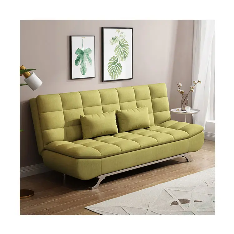 Venta al por mayor silla plegable sofá de tela moderna sofá multiusos Love Seat sofá cama