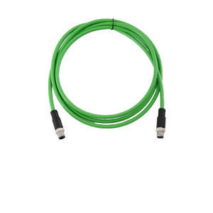 M12 Dコードカスタムダブルエンド4ピンRJ45 Profinet EtherCATイーサネット/IPインダストリアルイーサネットM12 Dコード4ピンto Rj45