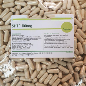 Wholesales Private Label 5-HTP <strong>Capsules</strong> Plus Serotonin Synthesizers and Cofactor B6 for Improved Serotonin Conversion - Product Image 3