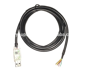 USB RS485 seviyesi seri UART dönüştürücü kablosu FTDI yonga seti 6 yollu tel uç soyulmuş kablo USB-RS485-WE-1800-BT görüntü t üzerinde rulo - Product Image 2