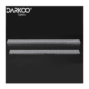 Dẫn ống kính không đối xứng của Đèn Ngoài Trời PC quang học ống kính tuyến tính chất lượng cao lớn 60 PMMA ống kính ánh sáng PC ống kính tuyến tính - Product Image 2