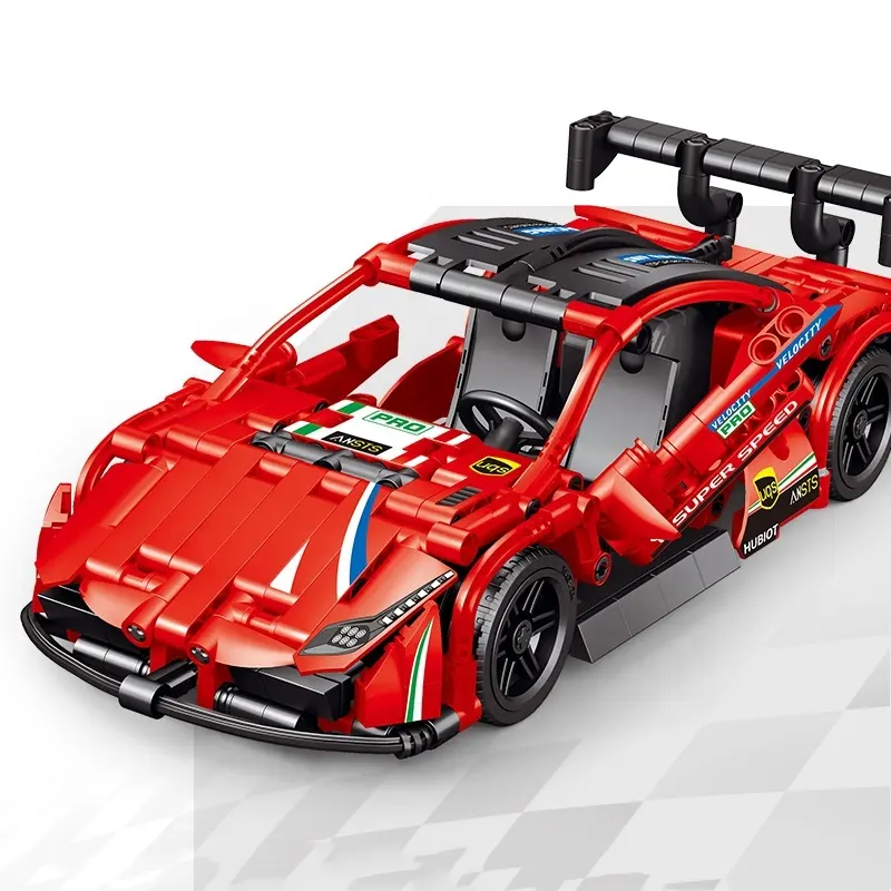 60019 Building Blocks Technology Sport Car Series - Ferrari Build Toy Brick transport Blocks Toy For Kids