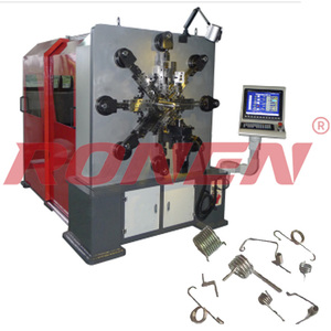 12轴8毫米数控无凸轮线材成型机强力多滑丝弹簧卷取制造机 - Product Image 3