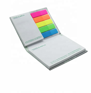 Cubo de notas adhesivas con impresión de logotipo personalizado, Cubo de notas plegable con Memopad, juego de bloc de notas adhesivas - Product Image 1