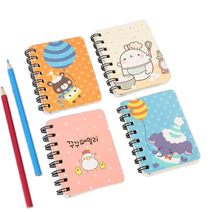 Estilo reportero clásico A4 Top Spiralbound Bloc de notas único Bloc de notas personalizado Cubierta suave Cuaderno de esquinas cuadradas - Product Image 1