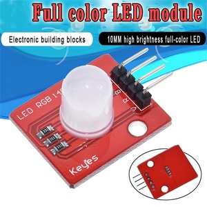 10mm Full Color RGB LED Module140C5 Starter Kit di costruzione elettronica fai da te