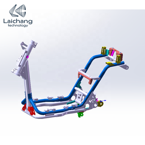 Premium Factory Customized Motorcycle Steel <strong>Frame</strong> Kit 200KG Load Capacity High Impact Resistance Laser Cutting Technology - Product Image 3