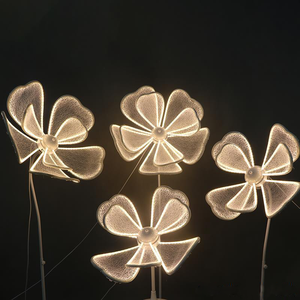 โคมไฟดอกไม้ LED แบบตั้งสำหรับงานแต่งงานไฟประดับเวทีไฟตกแต่งงานแต่งงาน - Product Image 3