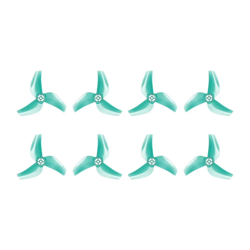 8 pièces bleu
