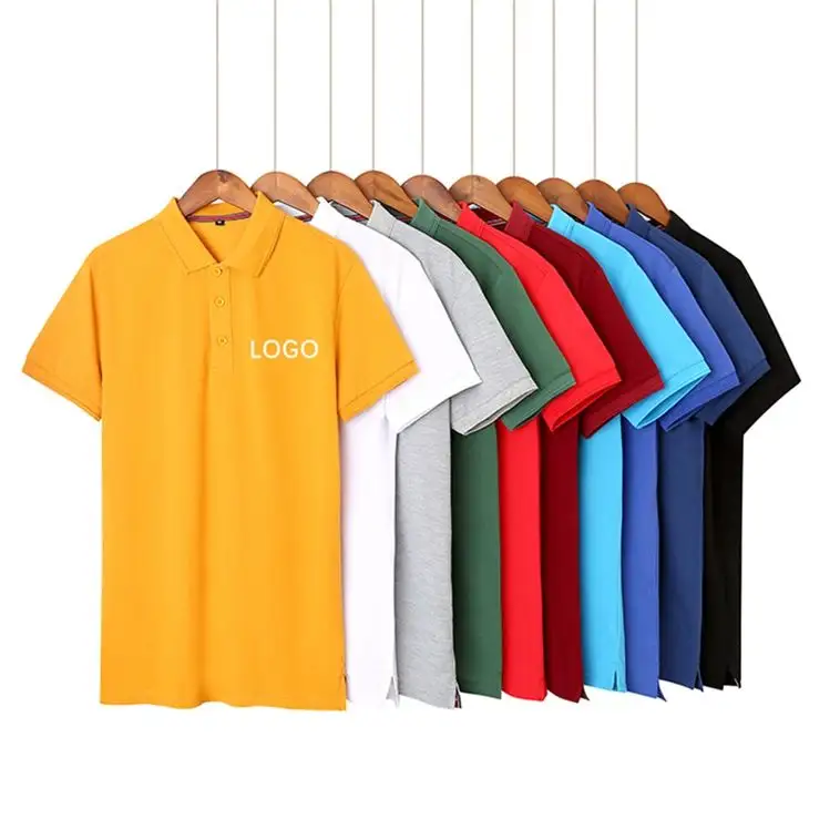 Polo de manga larga de color sólido con logotipo personalizable de la empresa Unsex, camisetas de golf de manga larga para primavera y otoño, camisetas de trabajo informales