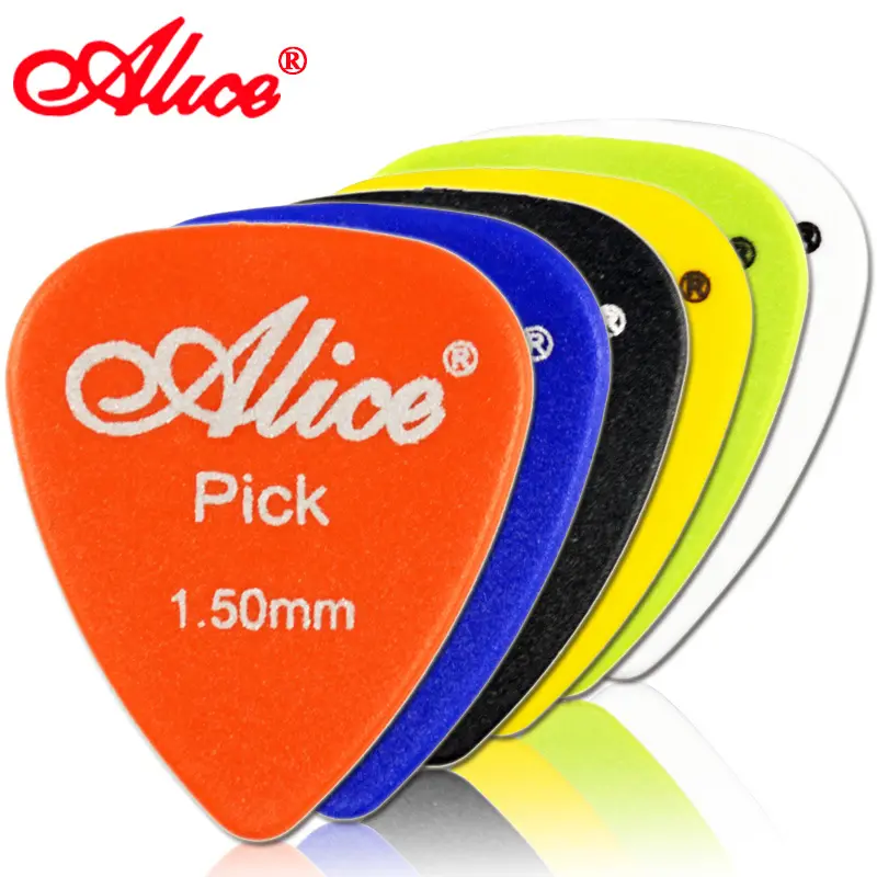 Alice-accesorios para bajo de guitarra, ABS esmeriladas púas, antideslizantes, venta al por mayor