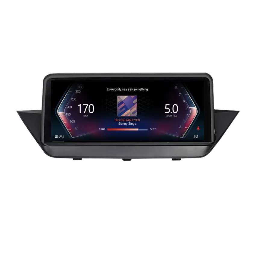 Android 13 Snapdragon 8 ядер 10,25 "обновляющий сенсорный экран для мультимедийного плеера BMW X1 E84 с GPS навигацией Carplay