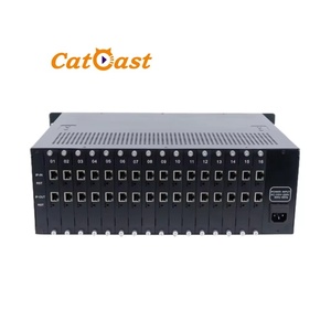 OTT IPTV-System H.265 Encoder 16 Kanäle IP-zu-IP-Streaming-Medien-Trans coder über HLS HTTP RTMP UDP SRT