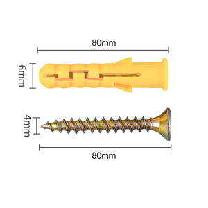 Nhựa Bolt nhựa cắm mở rộng ống nhựa mở rộng Nail Carbon vật liệu thép tường Neo - Product Image 5