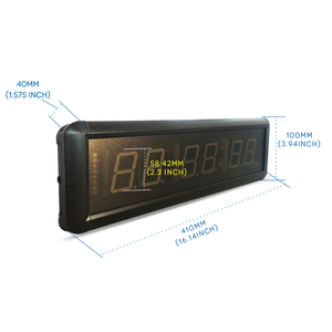 Honghao elettronico personalizzato palestra timer schermo a colori orologio crossfit palestra timer digitale GPS LED orologio - Product Image 6