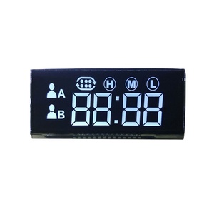 Benutzer definierte negative LCD-Anzeige Moldule 14-Segment-LCD-Anzeige Monochrom 7-Segment-LCD-Bildschirmmodul - Product Image 1