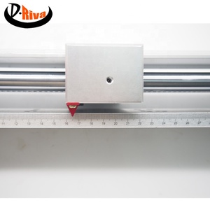 Aluminio 300mm Xy-axis Stroke Manual Mesa deslizante Etapa lineal Guía lineal y husillo de bolas - Product Image 5