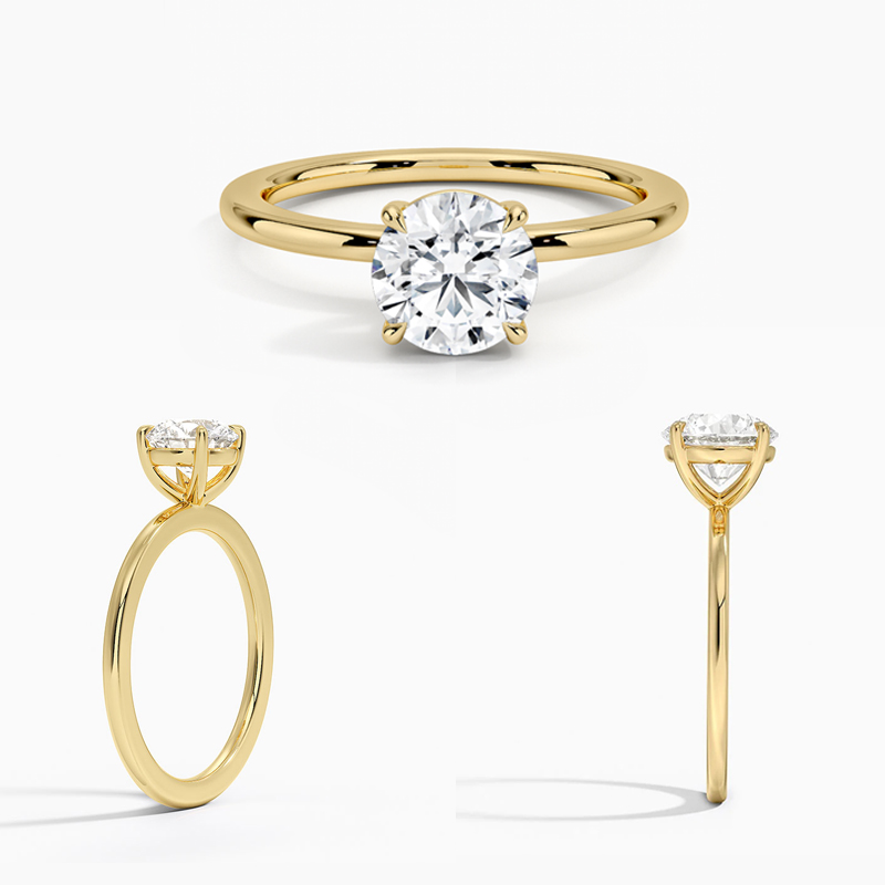 14K Yellow Gold
