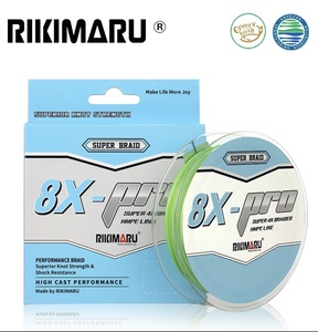 Rikispot nokta renk x8 Strand 300m Braided örgülü yüksek kaliteli taze su balıkçılık hatları Carpfishing olta hattı