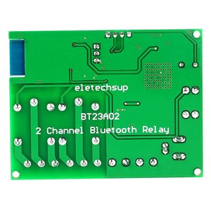 Bluetooth röle modülü, 2 kanal röle Bluetooth modülü akıllı telefon Bluetooth uzaktan kumanda anahtarı